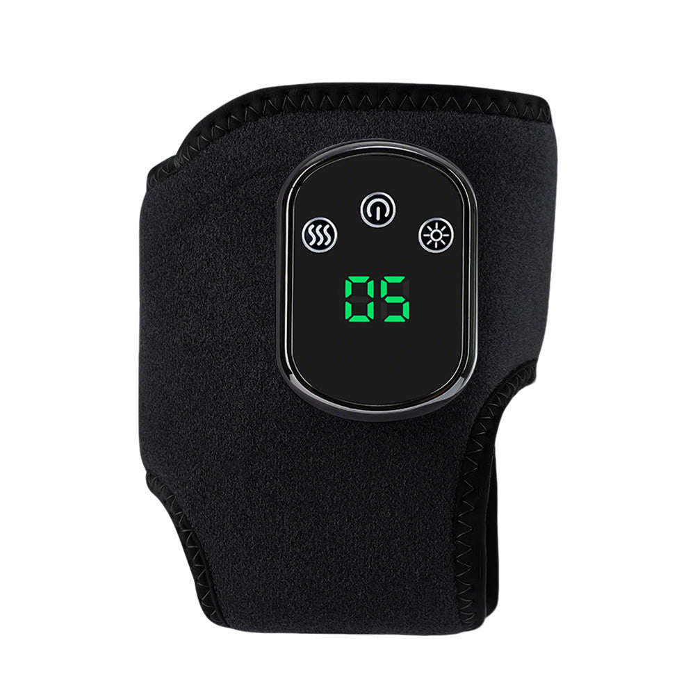 Electric Ankle Massager with Vibration Infrared Heat 5 Settings Rechargeable