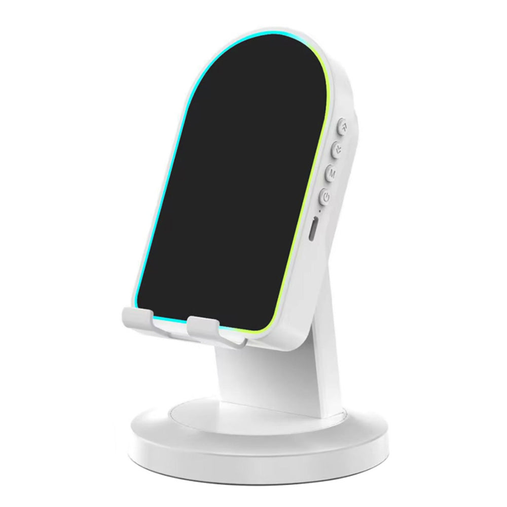 3-in-1 Wireless Induction Speaker with Phone Stand and Bluetooth 5.3 for Home Office