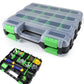 34 Grid Double Sided Tool Organizer Box for Screws Nuts and Small Parts