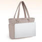 Women Handheld Tote Bag with Cup Holder Compartment and Luggage Sleeve for Travel Work
