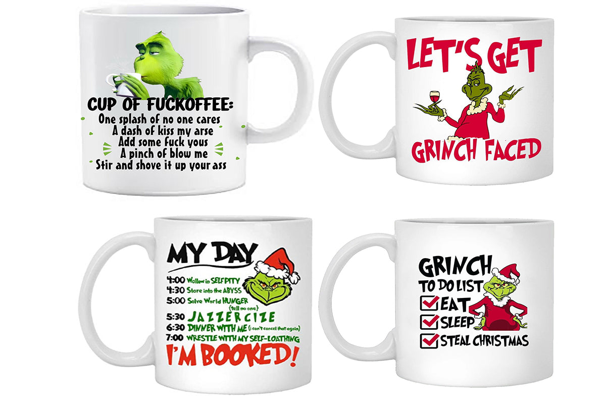 11oz Grinch Coffee Mug Funny Christmas Coffee Mug