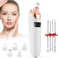 2Pcs Vacuum Blackhead Remover Facial Skin Pore Acne Pimple with 5 Suction Probes 4 Acne Needles