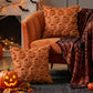 Cute Halloween Ghost Pillow Cover with Zipper for Living Room Bedroom Office