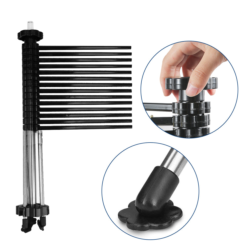Manual Rotating Collapsible Noodle Drying Rack