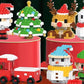 Christmas Building Blocks Set Xmas Building Figures DIY Stocking Stuffers