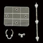 2Pcs Action Figure Display Holder Base Doll Model Support Stand