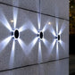 4Pcs Solar Ground Lights Bright In-Ground Outdoor Landscape Lighting Pathway Lawn Patio Yard Deck