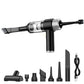 4-in-1 Handheld Air Duster and Car Vacuum Cleaner with LED Light