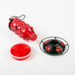 Stained Glass Hummingbird Feeder Wide Mouth Garden Decor