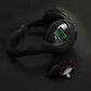2Pcs 5 in 1 Wireless Headphones Rechargeable PC TV Radio Home Headset with Mic