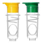 2Pcs Lemon Squeezer Screw Top Portable Citrus Juicer for Lemon Lime Orange