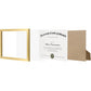 Certificate Frame with PVC for Diploma Document Photo Display