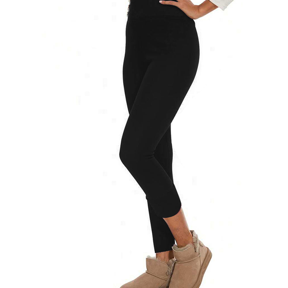 Fleece Lined Women High Waisted Winter Yoga Leggings Pants