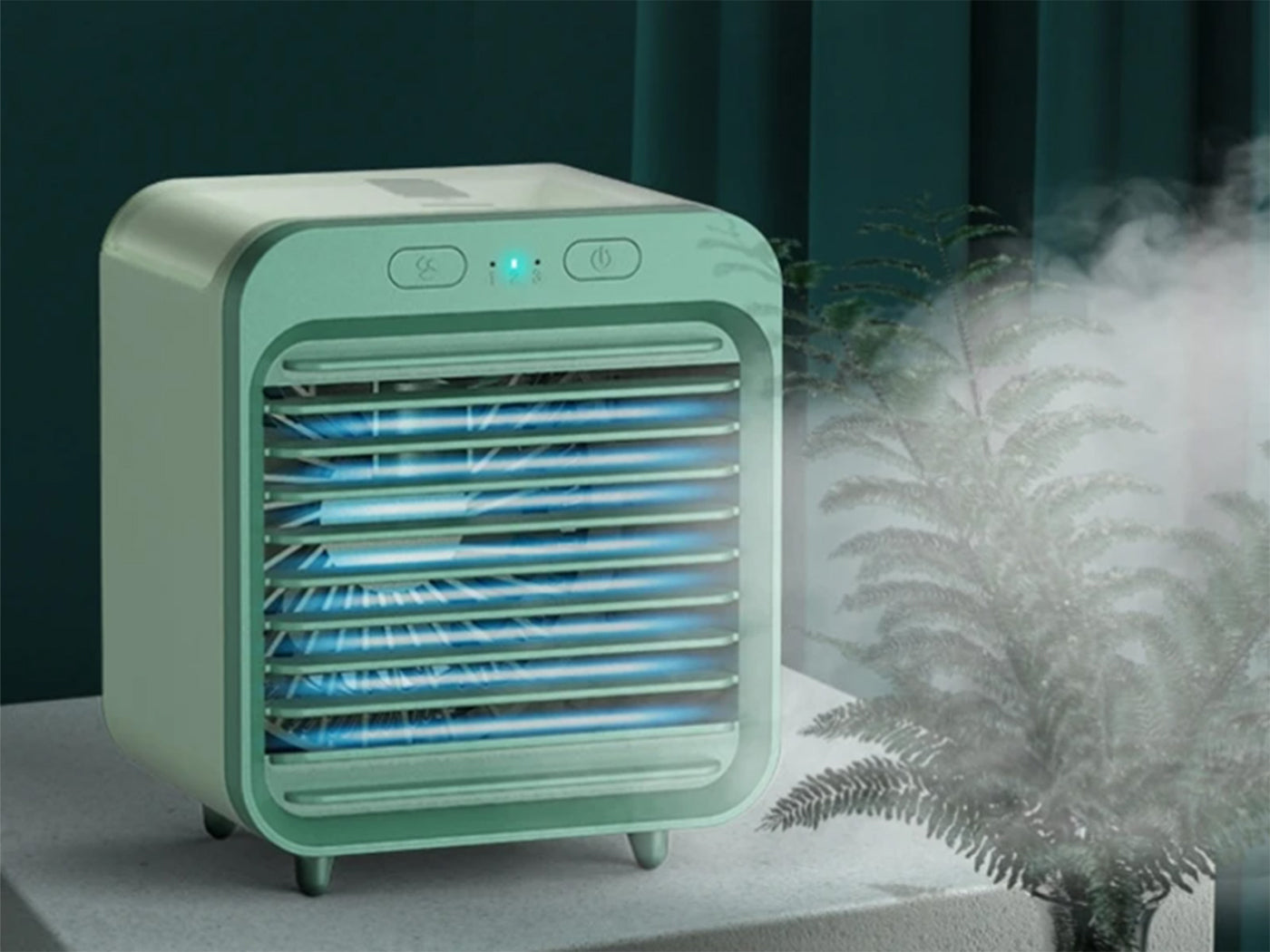 Portable Air Conditioners With 3 Speeds Air Cooling Fan Humidifier For Room Home Office