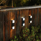 2Pcs Solar Light Outdoor IP65 Waterproof Wall Light Cordless LED Wall Lamp