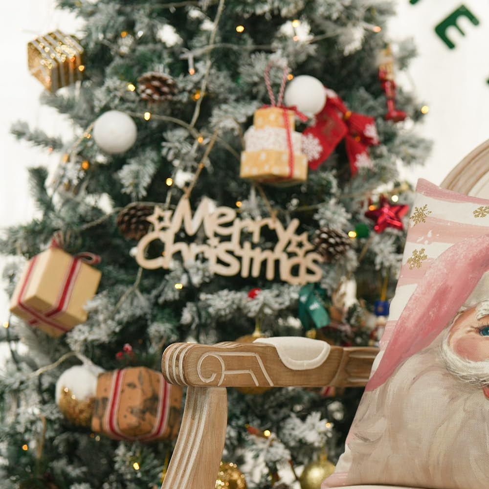 Christmas Pillowcase Living Room Sofa Home Bedroom Decoration Pillow Cover