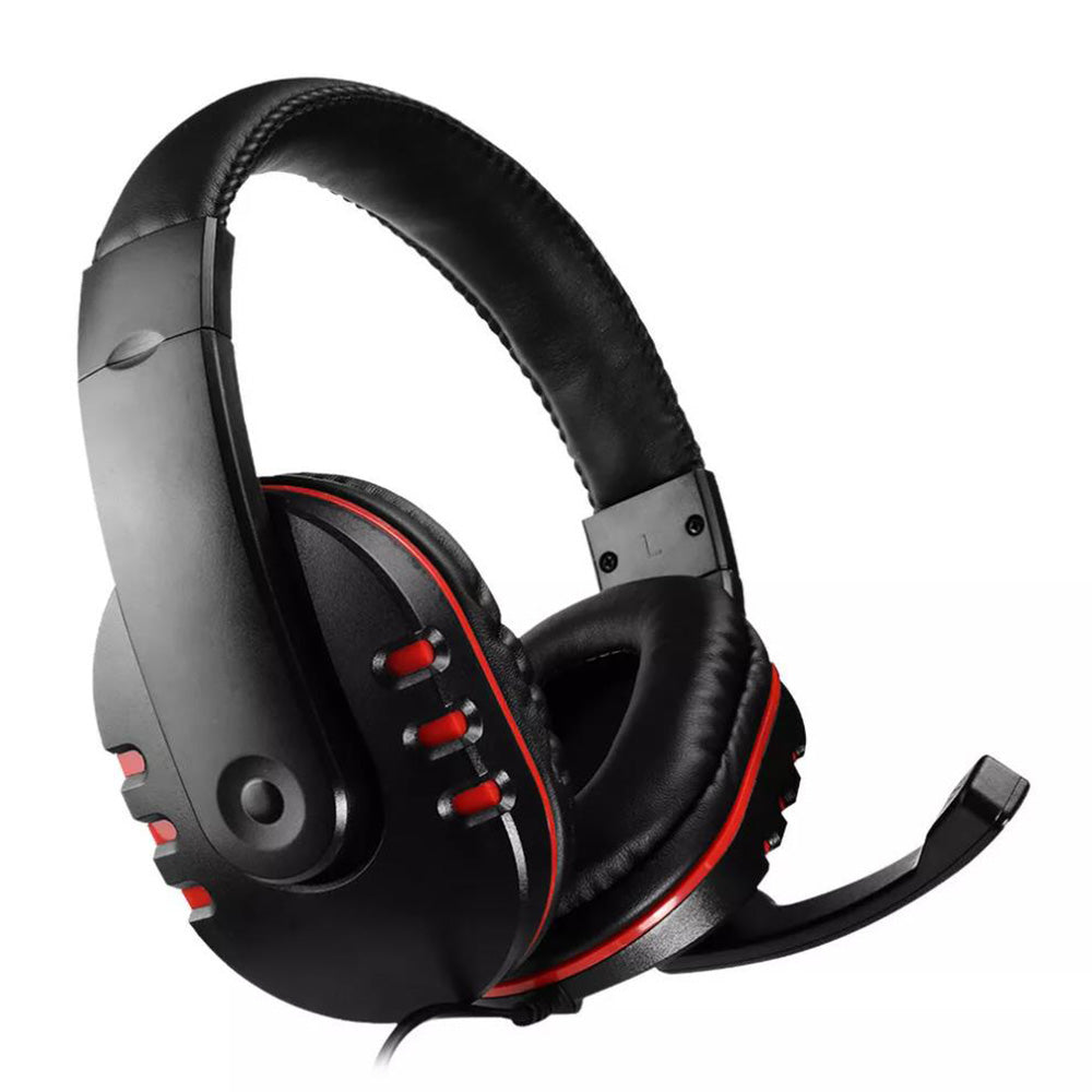 Gaming Headset Headphone with Microphone Volume Wired for PS4 PS5 XBOX ONE
