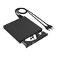 2Pcs USB 2.0 Slim Portable External CD-RW Drive Writer Player
