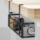 Iron Mesh Under Desk Cable Management Tray No Drill With Clamp Mount