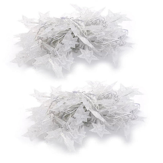 2X20 LED Star String Lights 3m Fairy Christmas Lights Battery Operated for Party