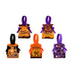 5 PCS Halloween Pumpkin Canvas Candy Gift Bags