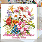 2 Coloring Books with 24 Floral and 24 Butterfly Designs