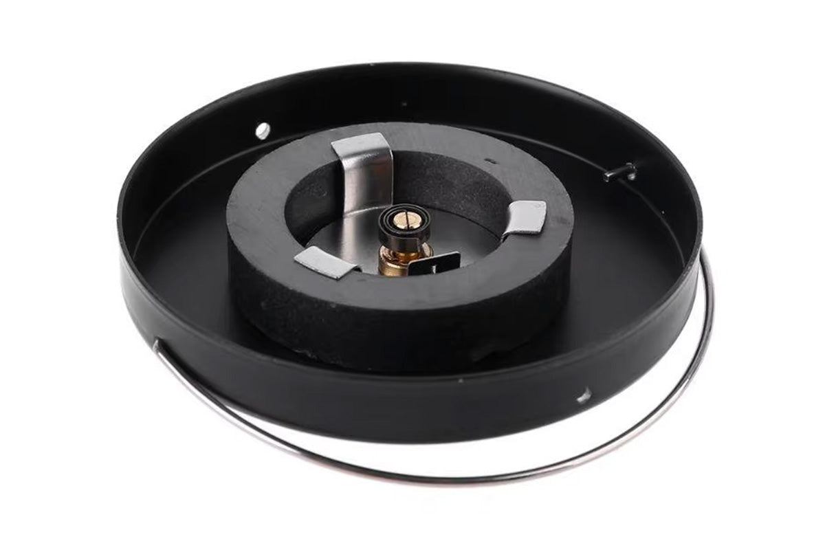 Heat Powered Fireplace Fan Eco-Friendly Stove Fan with Thermometer
