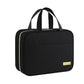 Travel Toiletry Bag with Waterproof Compartments and Hanging Hook