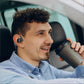 BY99 Wireless Single Over-Ear Bluetooth 5.3 Touch Control Earbuds