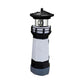 LED Outdoor Solar Lighthouse with Rotating Beacon