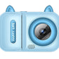 Toy Camera 1080P Instant Digital Print Camera with 1 Roll Printing Paper
