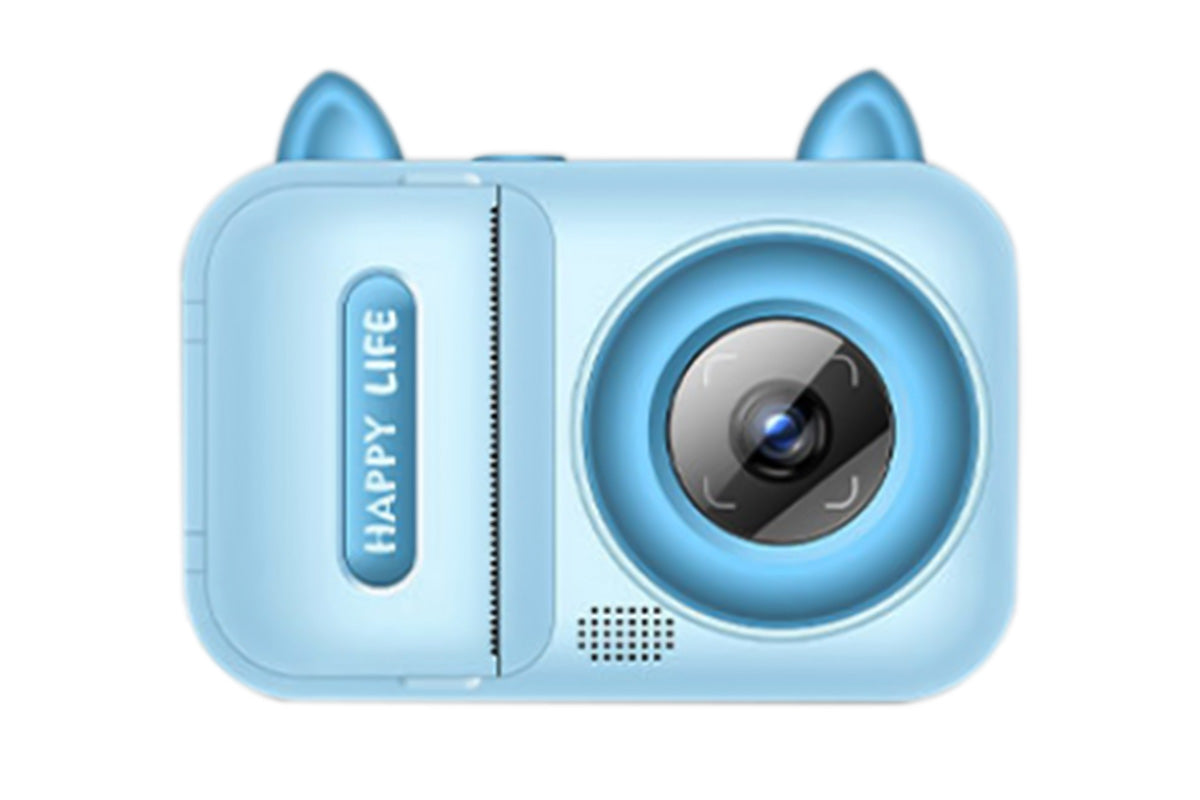 Toy Camera 1080P Instant Digital Print Camera with 1 Roll Printing Paper