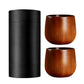 2PCS Wooden Bourbon Drinking Glass Whiskey Tumbler Bourbon Gifts For Men