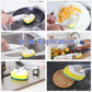 5Pcs Kitchen Soap Dispenser Sponge Brush with Handle Set-1 Handle+5 Sponge