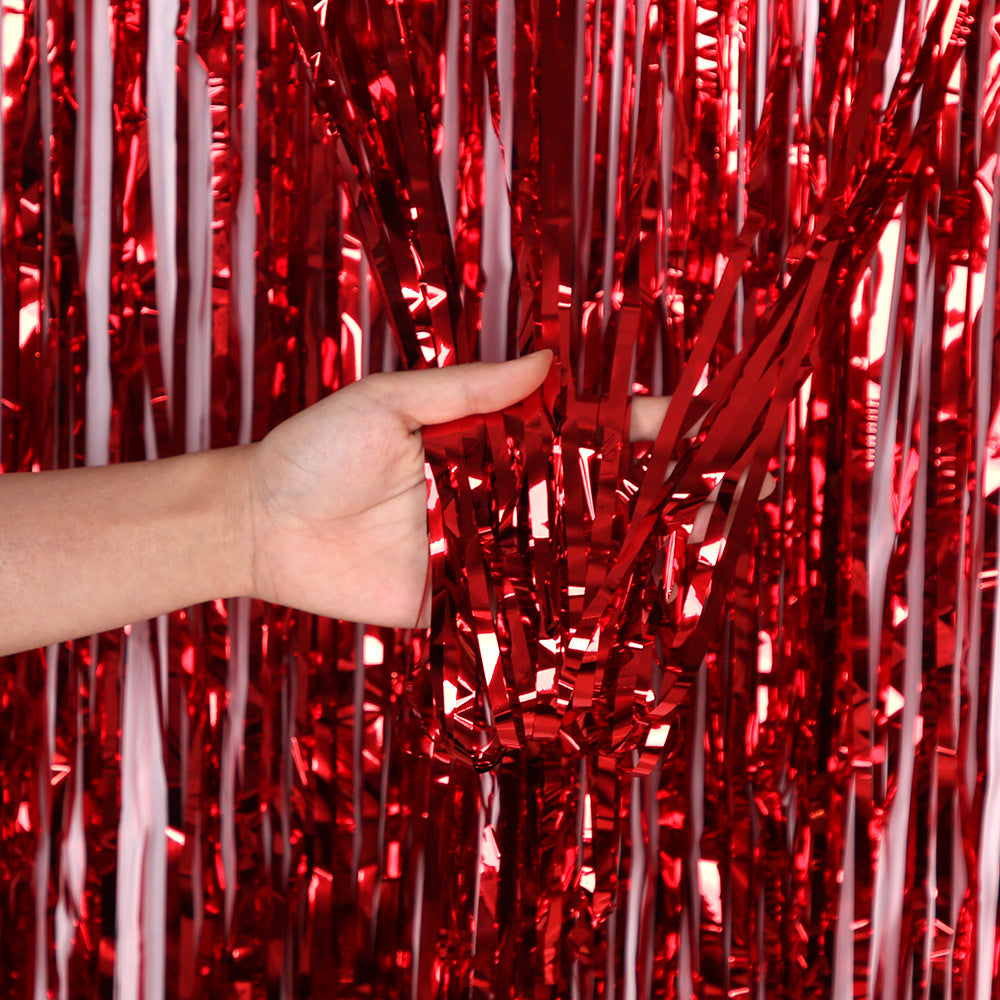 6Pcs 2M Fringe Backdrop Party Decoration