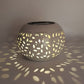 4Pcs Hollowed Shadow Outdoor Solar Lamp