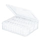 Plastic Bead Organizer Box for DIY Jewelry and Nail Craft Storage
