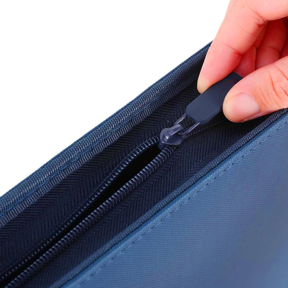 16 Pocket Card Binder 1024 Capacity PVC Free Hard Shell Waterproof Zipper