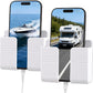 2 Pack Wall Mount Phone Holder Peel and Stick No Tools for Dorm Bedroom RV