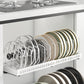 Pots and Pans Organizer Slide Out inside Cabinet Storage for Pot Lid Bakeware