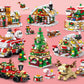 24 Days Christmas Advent Calendar Kids Building Blocks Playsets