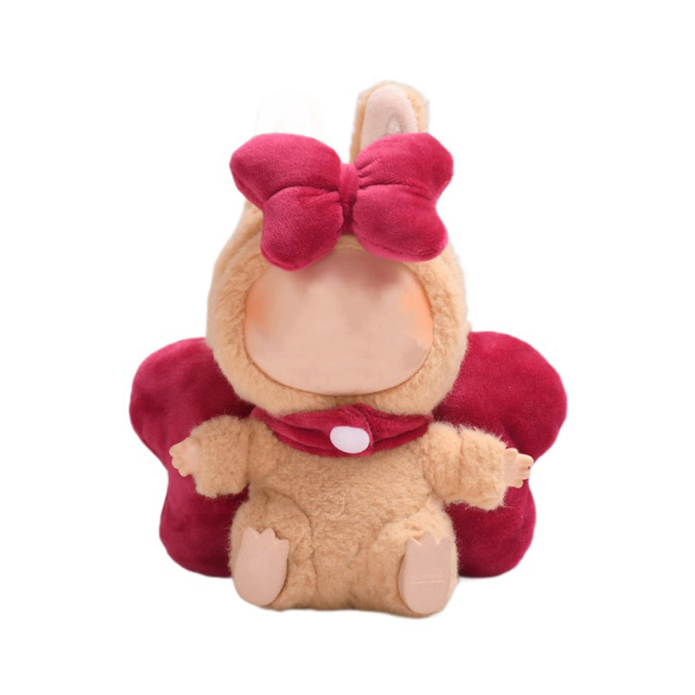 Doll Clothes Set with Small and Large Bow Accessories