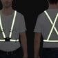 2Pcs Reflective Adjustable Security Vests with 4 Arm Bands for Running
