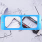 Head Wearing Magnifying Glass Optical Head Band with 4 Lens Eye Loupe