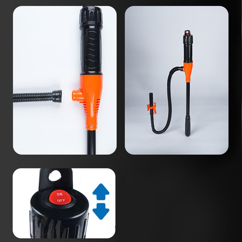 2Pcs Battery Operated Portable Water Fuel Siphon Pump