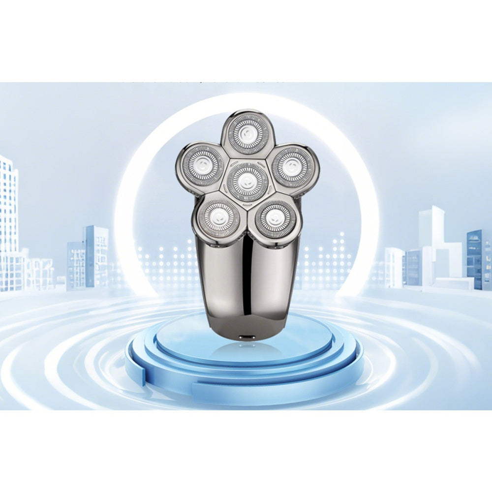 Rechargeable Electric Shaver for Men with LED Display