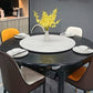 Aluminium Rotating Turntable Lazy Susan Swivel Plate for Kitchen