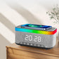 Wireless Phone Charger Bluetooth Speaker Smart Alarm Clock Radio