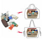 Thick Felt Tote Bag Organizer Insert with Multiple Pockets