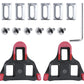 Road Bike Cleat Set SPD Compatible Cycling Pedal Clips for Road Shoes